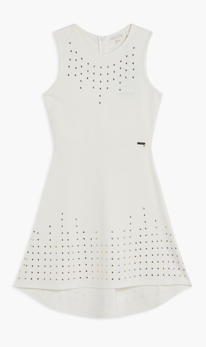 

Guess White Punto Milano Sl Dress for Girls | The Deal Outlet