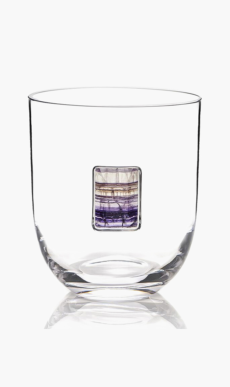 

Anna Elevo Champagne Bucket Crystal W/amethyst