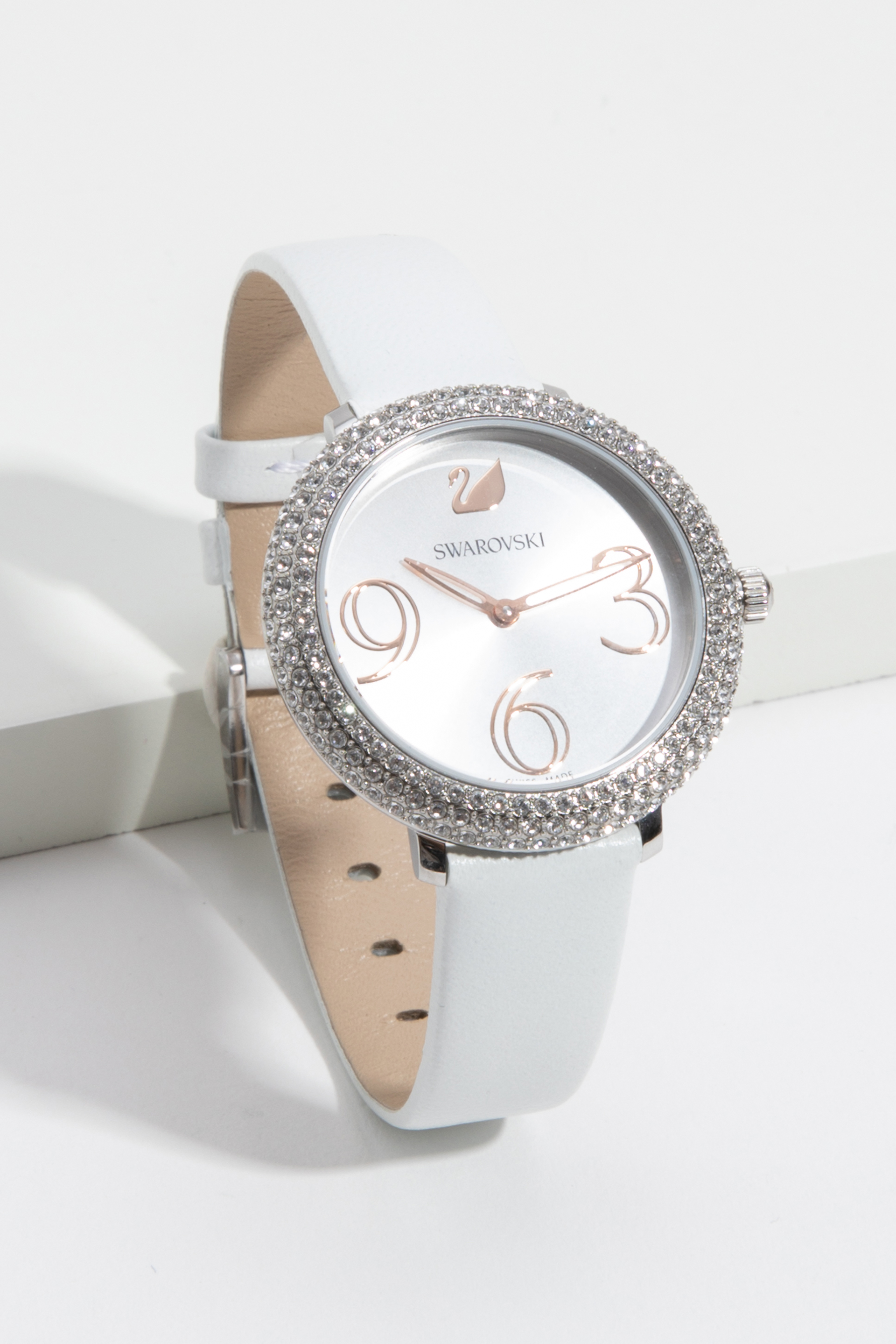 

Swarovski Crystal Frost Analog Watch