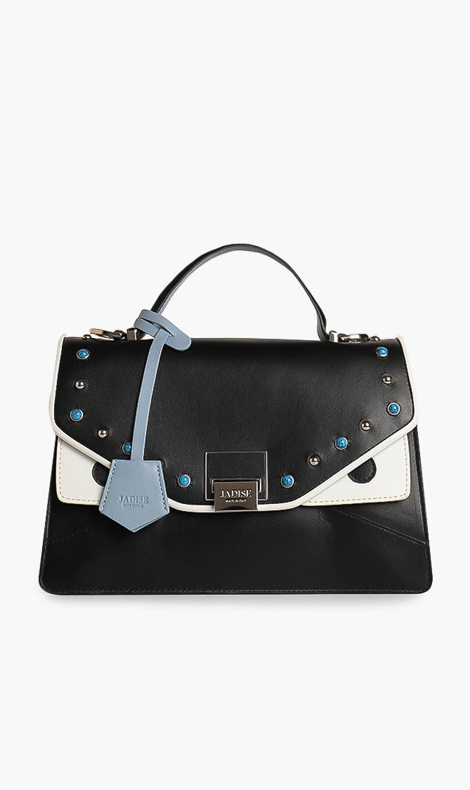 

Jadise Studs Leather Crossbody Bag
