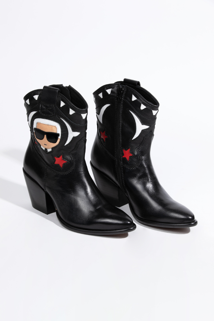 

Karl Lagerfeld Kavalier Ii Karl Stud Hi Leg Boot