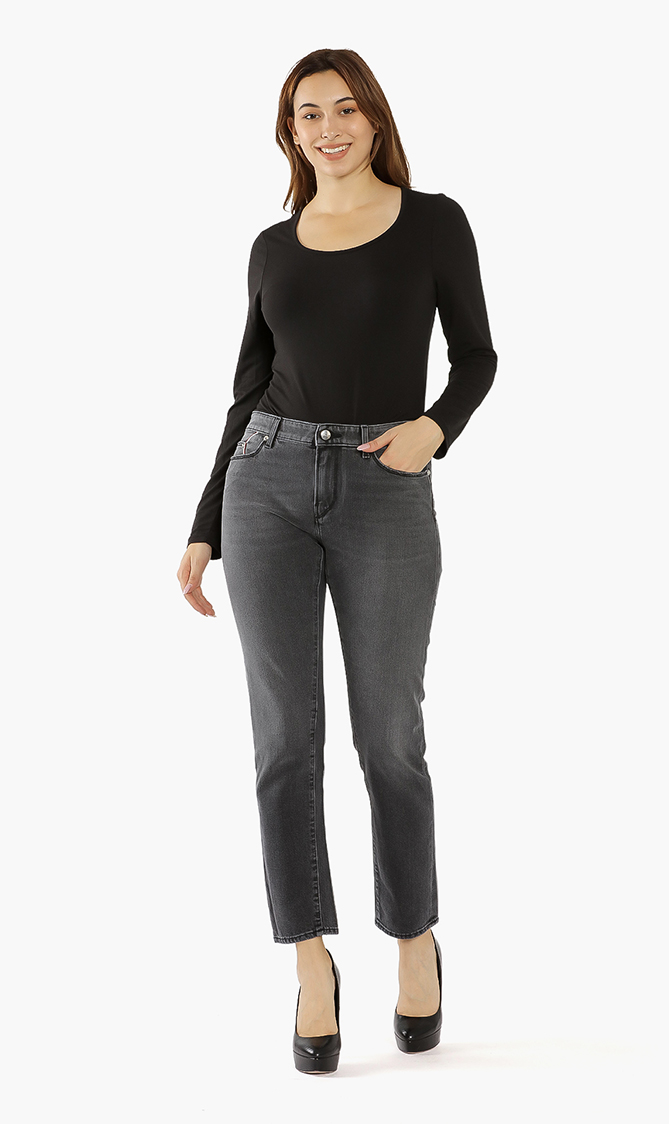 

Washed Jeans, Black