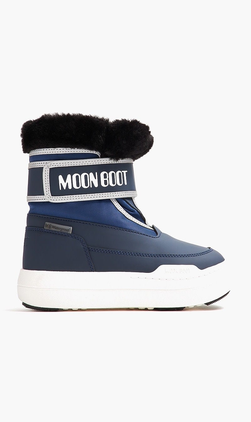 Blue Park Strap Boots for Boys