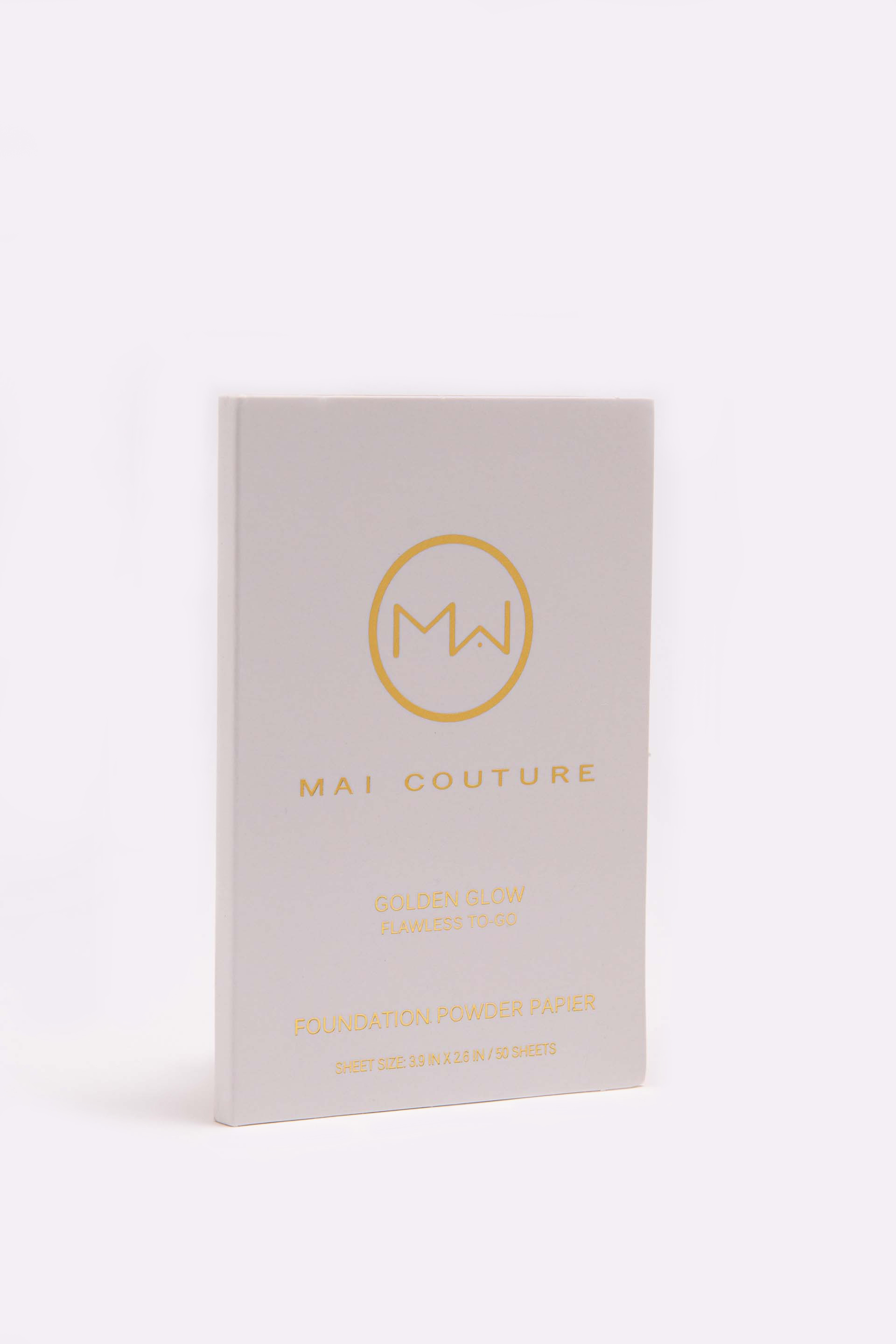 

Mai Couture Foundation Powder Paper, Golden Glow