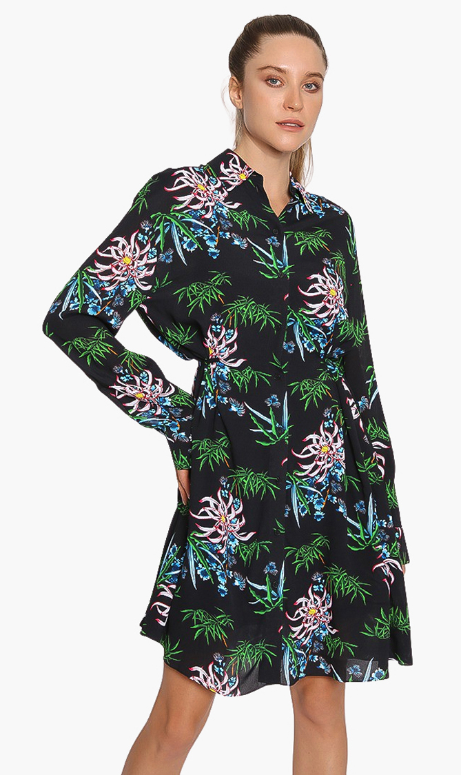 

Kenzo Feminine Shirting Dress