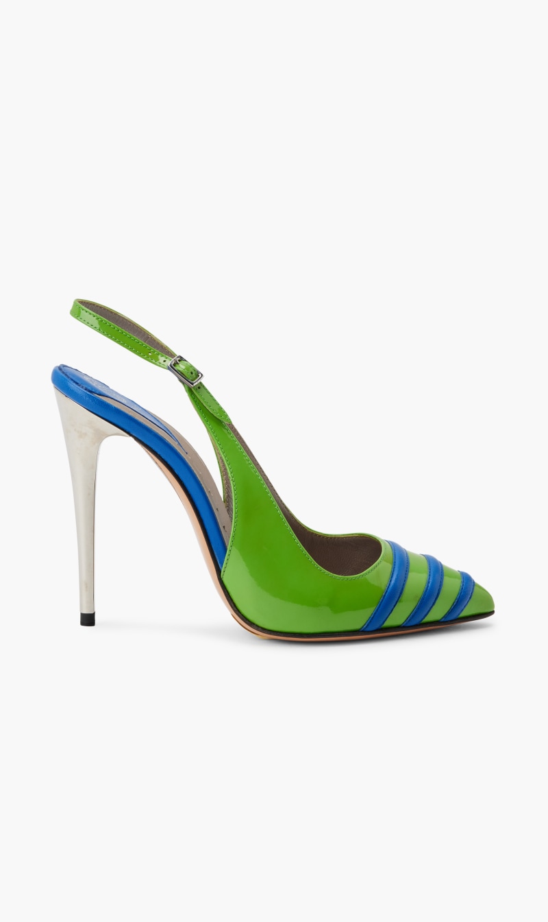 

Sling Back Vernice, Multi-color