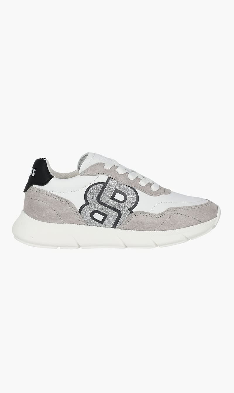 

Hugo Boss White Logo Trainers for Girls | The Deal Outlet