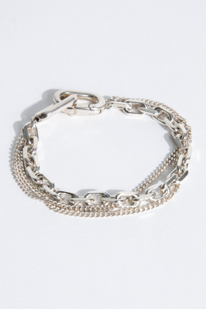

Christofle Silver Multi Strand Bracelet