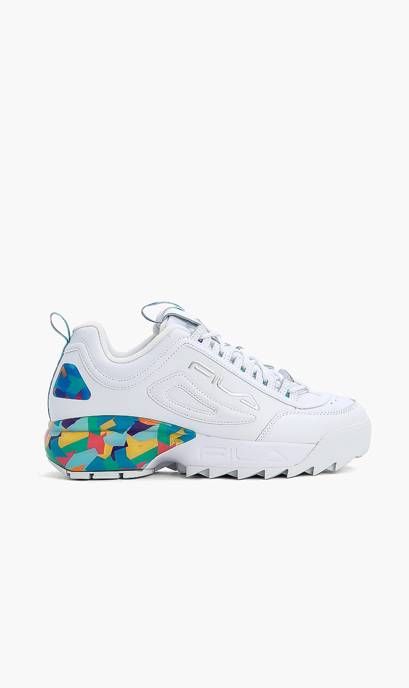 

Fila White Disruptor 2a Sneakers for Women | The Deal Outlet