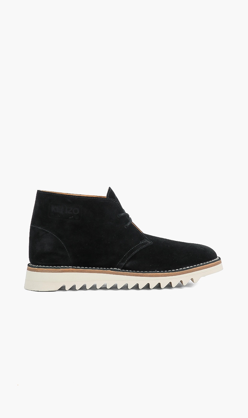 

Wave Lace Up Boots, Black