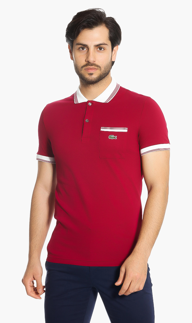 

Lacoste Tipped Collar Regular Fit Polo Shirt