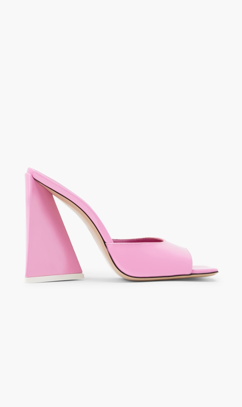 

Attico Pink Devon Mule 115mm for Women | The Deal Outlet