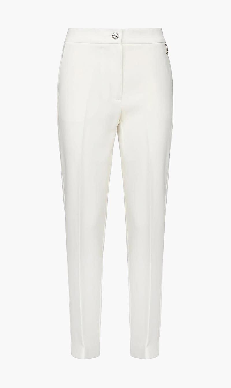 Guess White Drykorn Chasy Trousers for Women