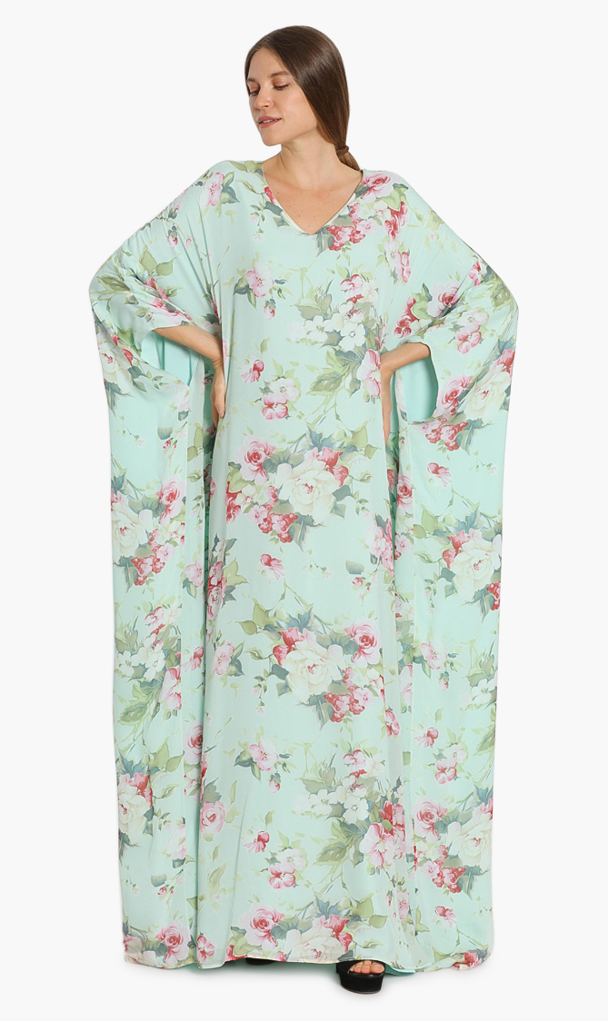

Ingie Paris Bouquet Print Long Dress