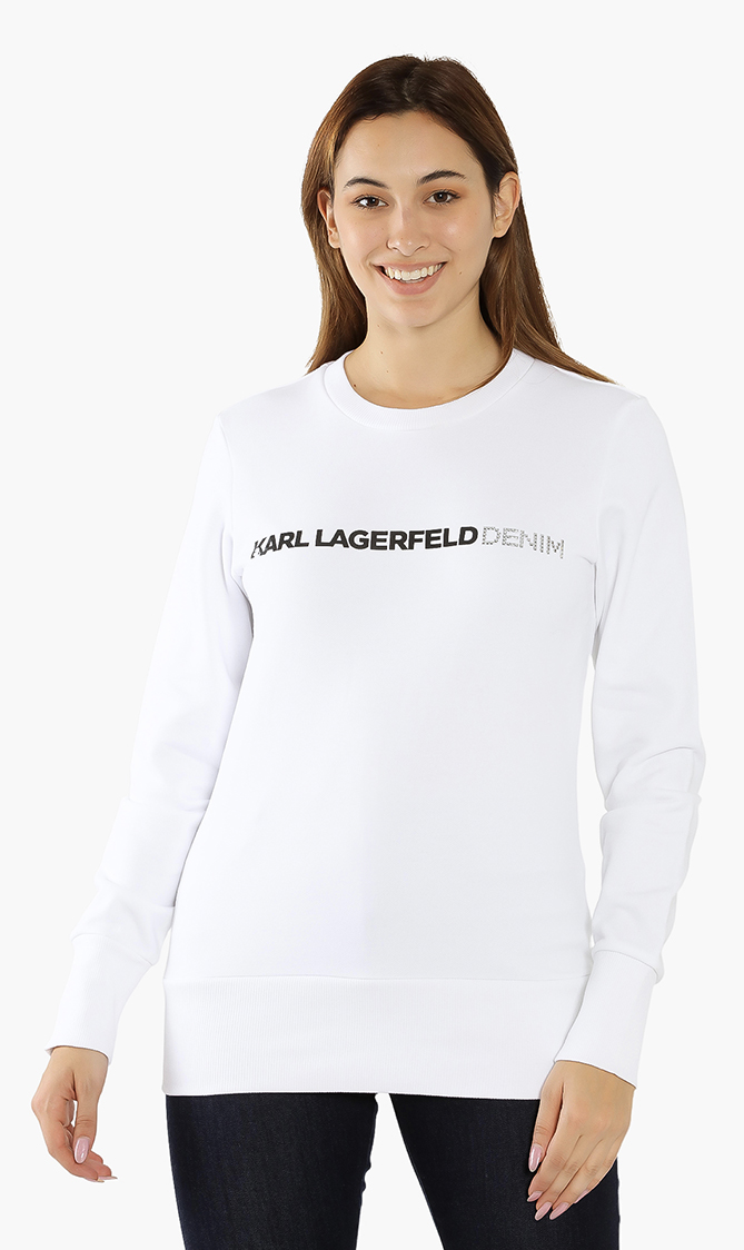 

Karl Lagerfeld Crew Neck Sweatshirt