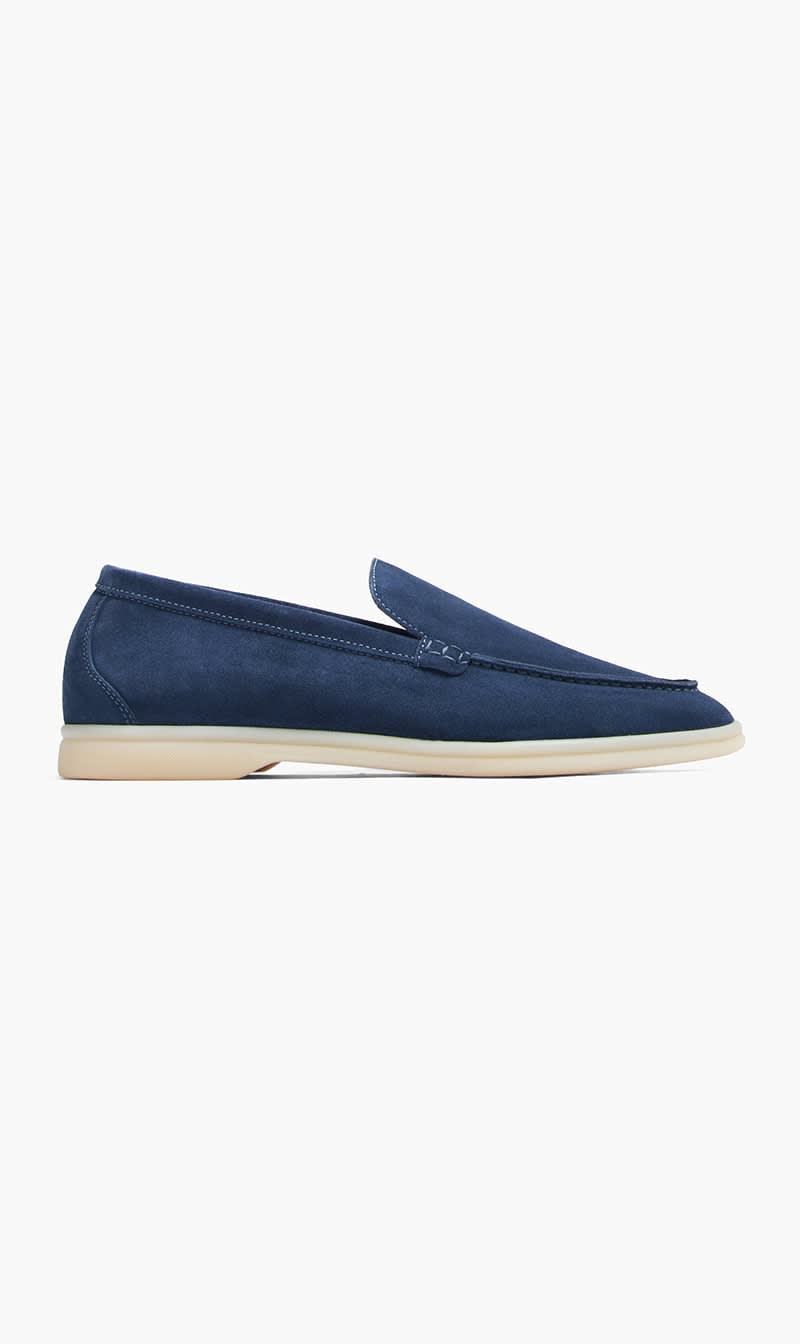 Scarosso Blue Ludovica Loafers for Women