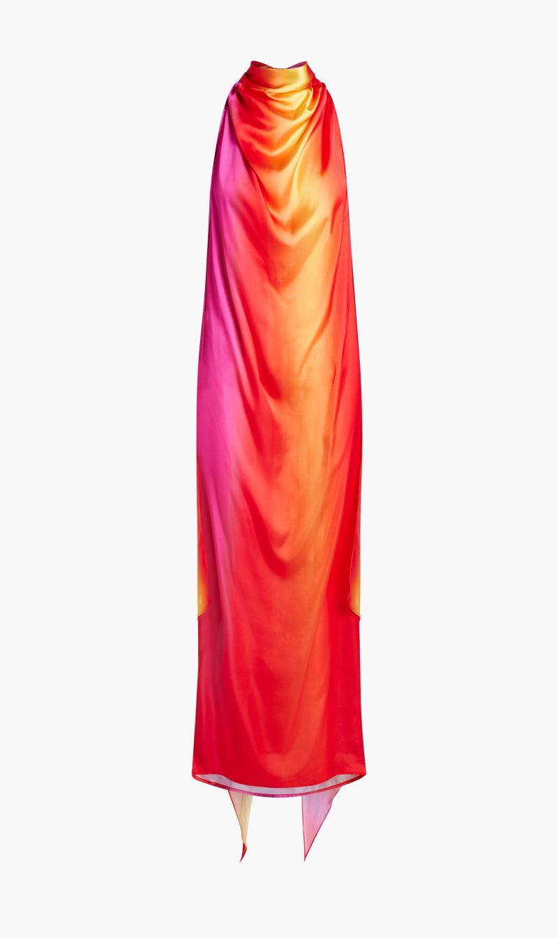 

Baobab Collection Pink Providencia Maxi Dress Moon River for Women | The Deal Outlet