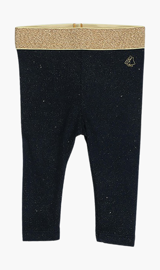 

Glittery Leggings, Blue