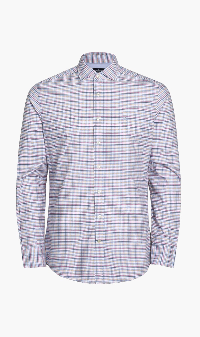 

Hackett London Pink Slim Fit Shirt for Men | The Deal Outlet