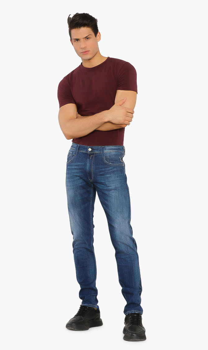 

Replay Anbass Super Stretch Slim Fit Jeans