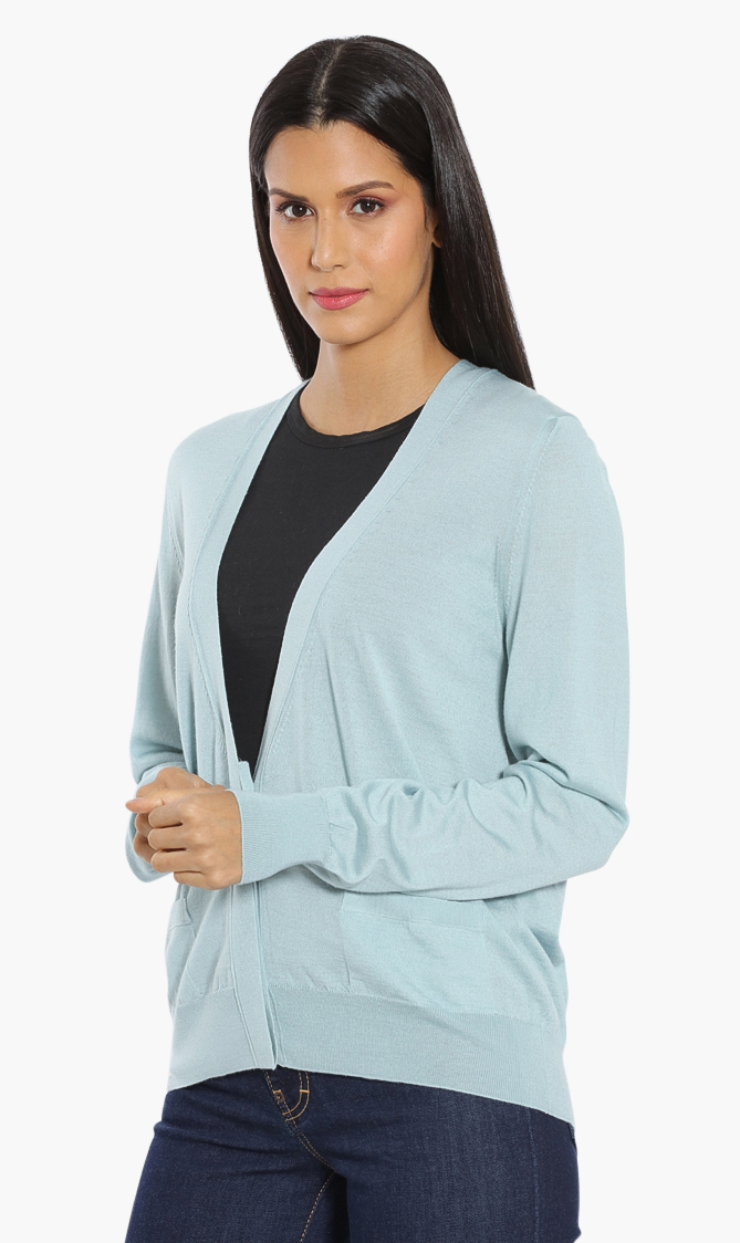 

Longchamp Plain Knit Cardigan