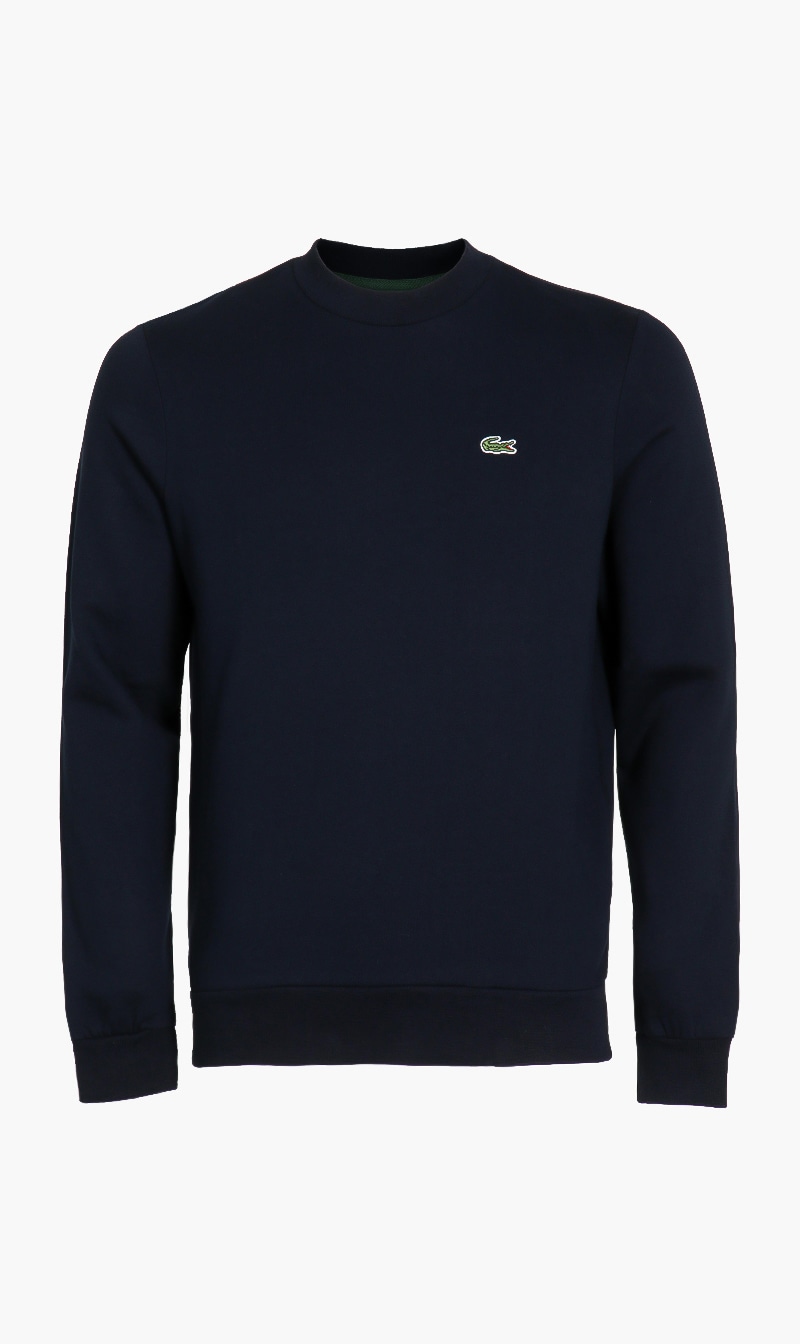 

Lacoste Blue Signature Logo Cotton Sweatshirt for Men | The Deal Outlet