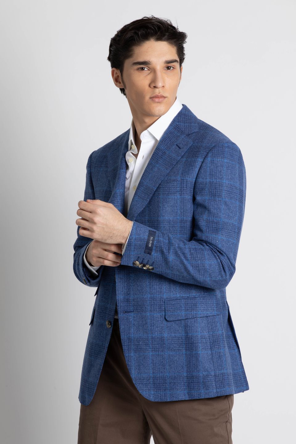 

Pal Zileri Jacquard Blue Jacket