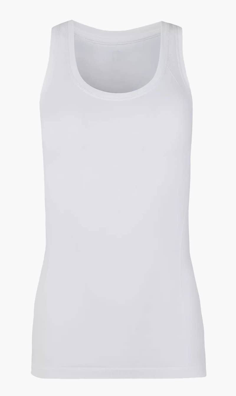 

Sweaty Betty White Athlete Seamless Workout Tank for Women | The Deal Outlet