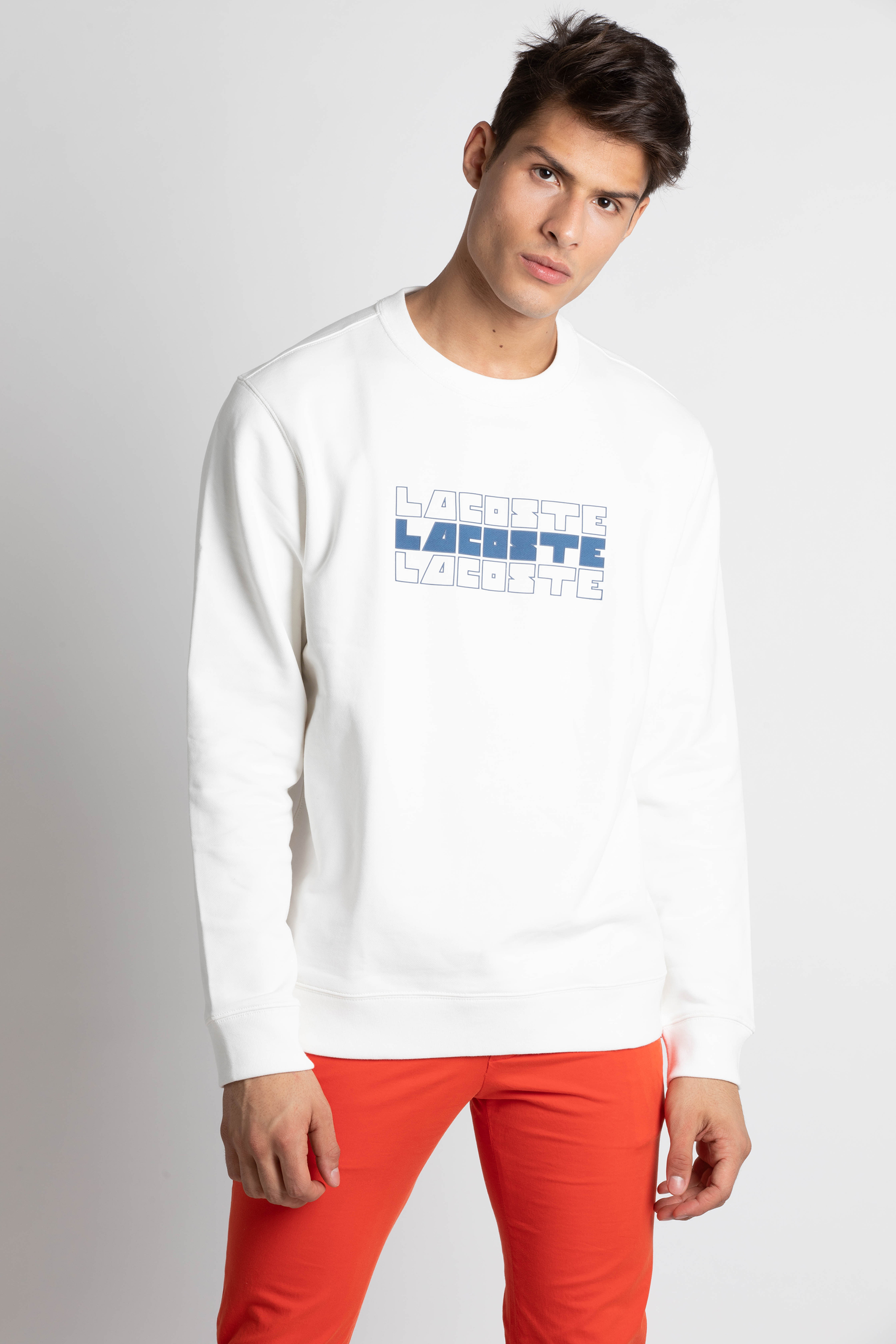 

Lacoste Crew Neck Lacoste Lettering Fleece Sweatshirt