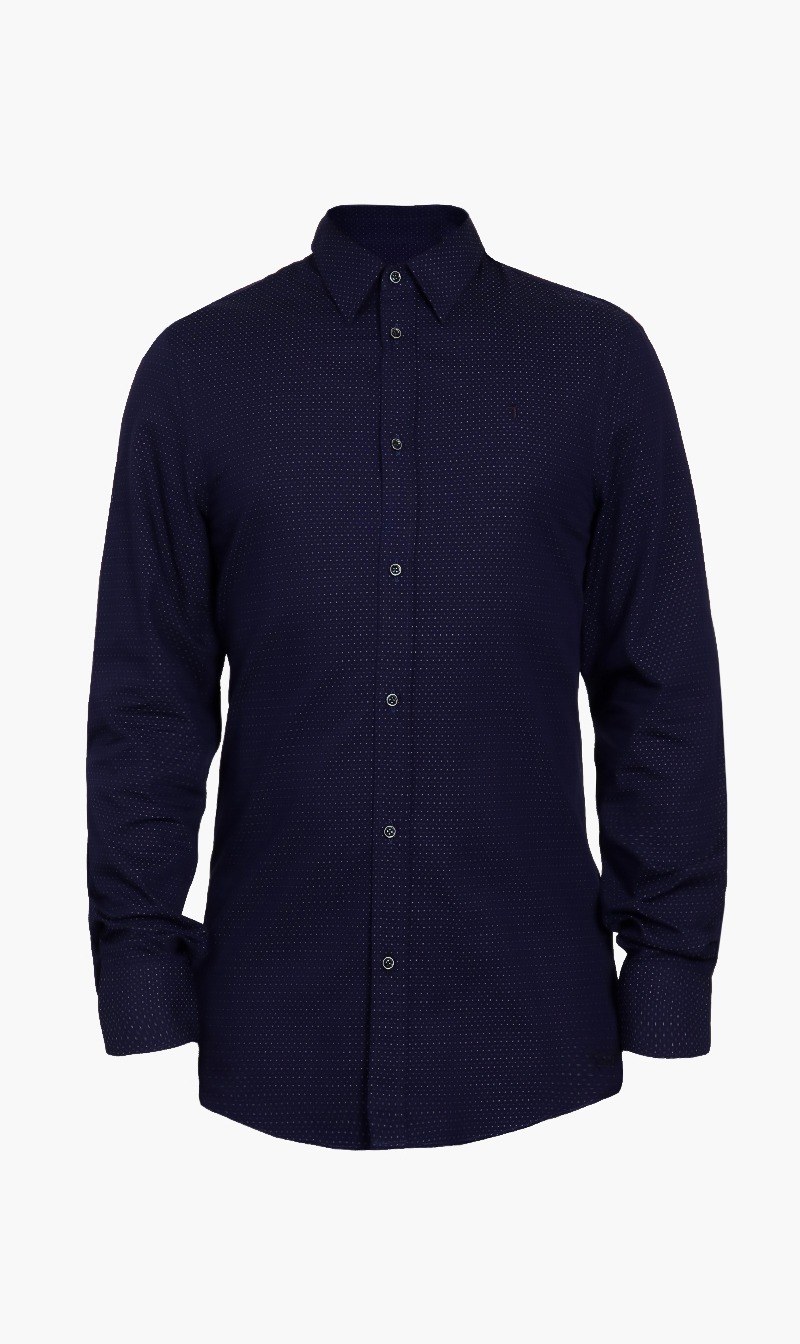 

Regular Miami Collar Shirt, Blue