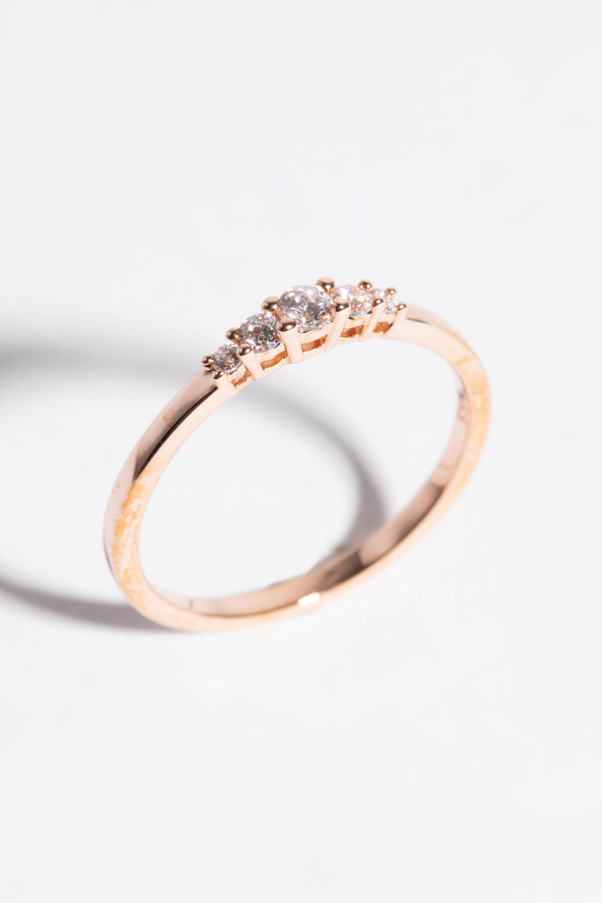 

Swarovski Frisson Rose Gold Ring, 52mm