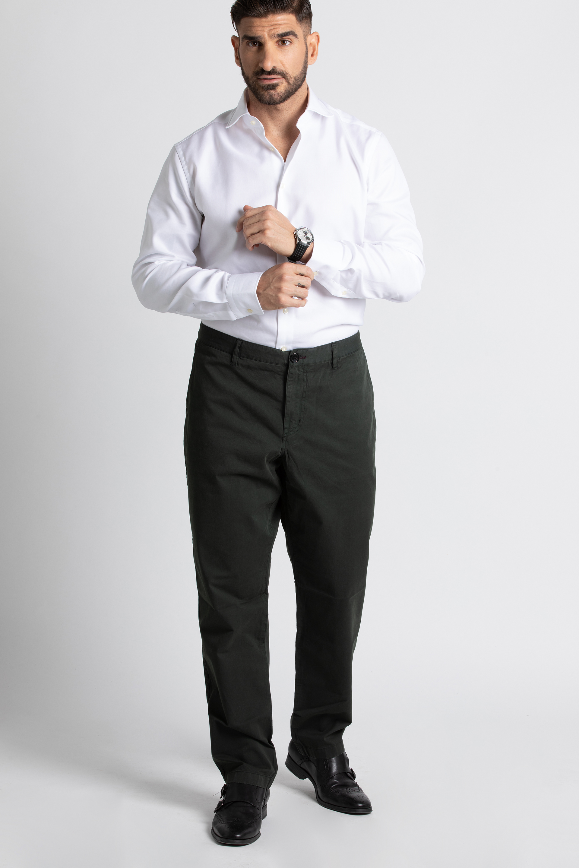 

Tapered Fit Trouser, Green