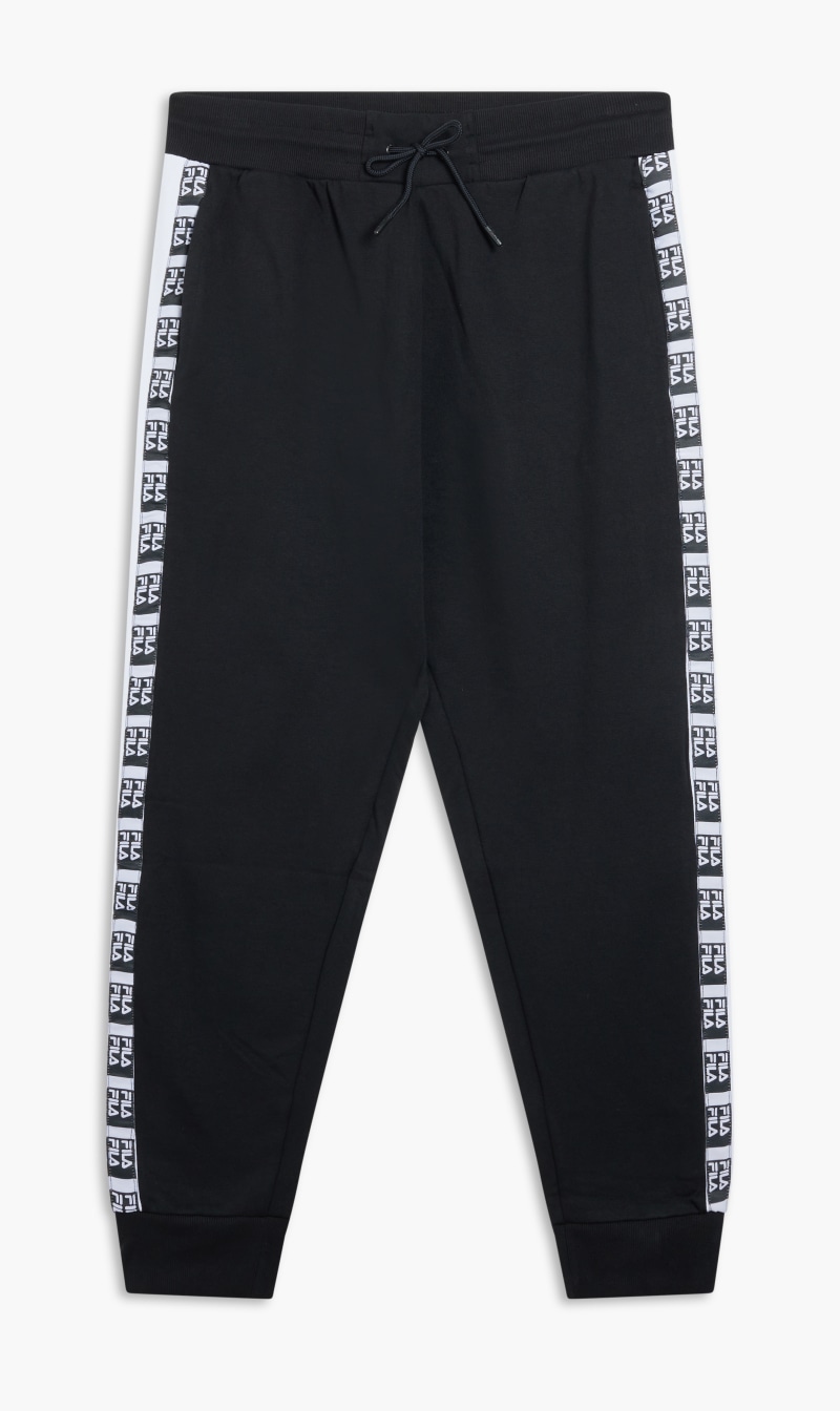 

Jogpants Side Cut & Sew Patched Tape, Black