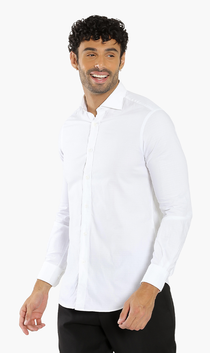 

Pal Zileri Jacquard Long Sleeves Shirt