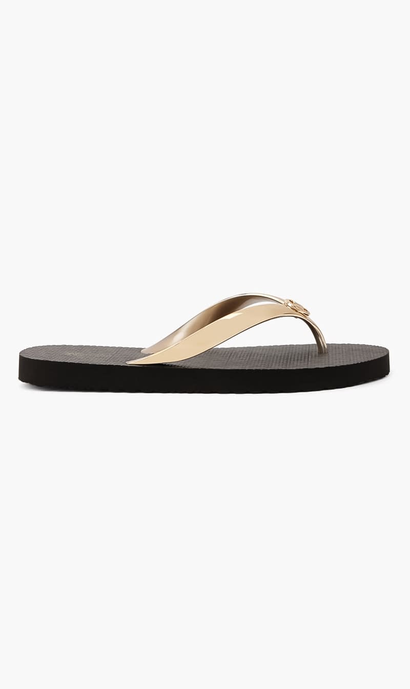 

Michael Kors Brown Mk Flip Flop for Women | The Deal Outlet