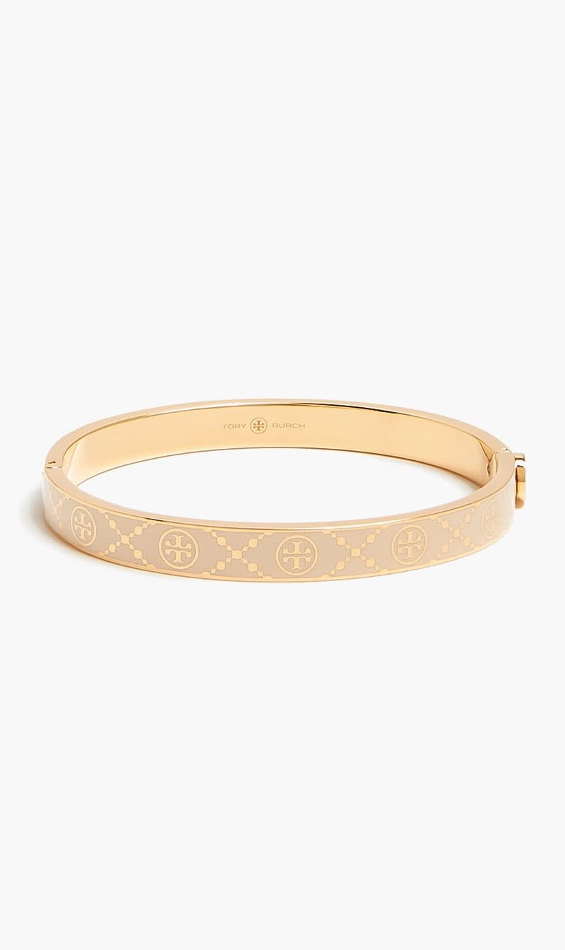 Tory Burch Multi-color T Monogram Hinge Bracelet for Women