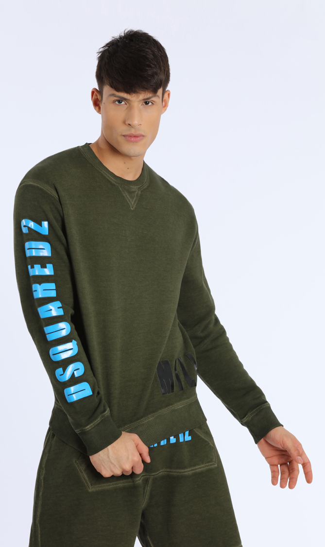 

Dsquared2 Embossed Rubber Design Sweatshirt