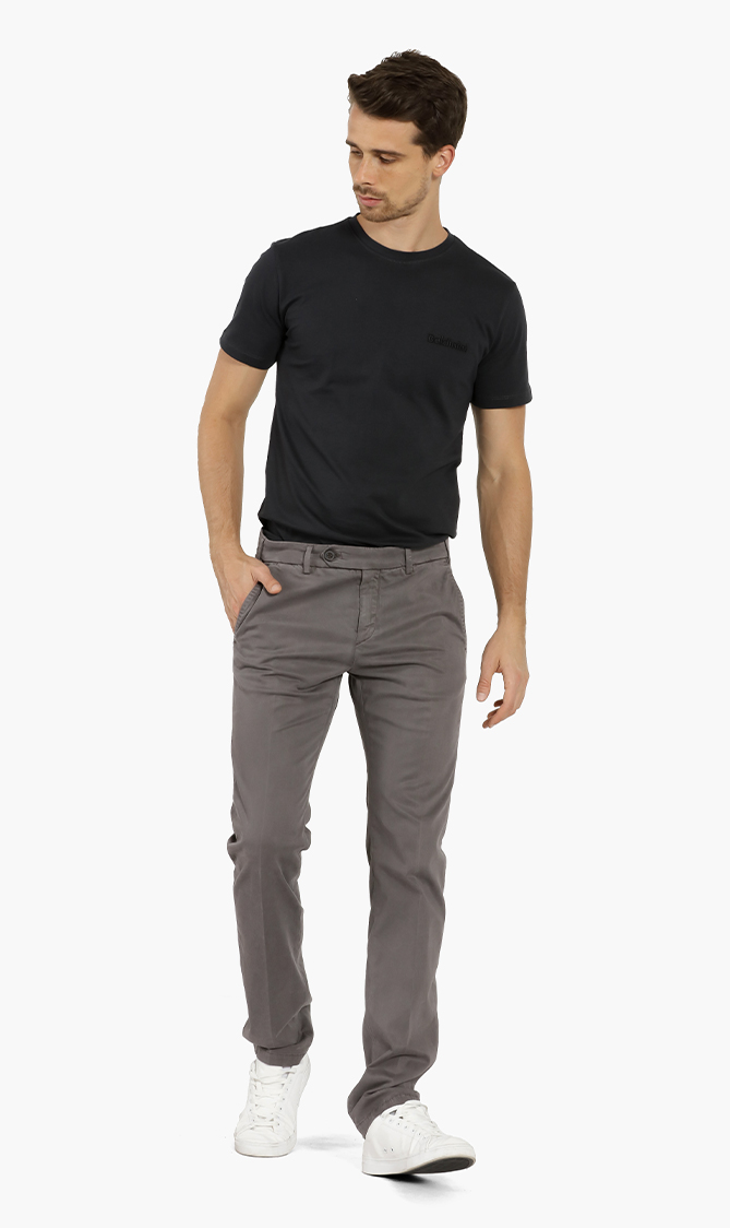 

Lab Plain Chino Pants, Grey