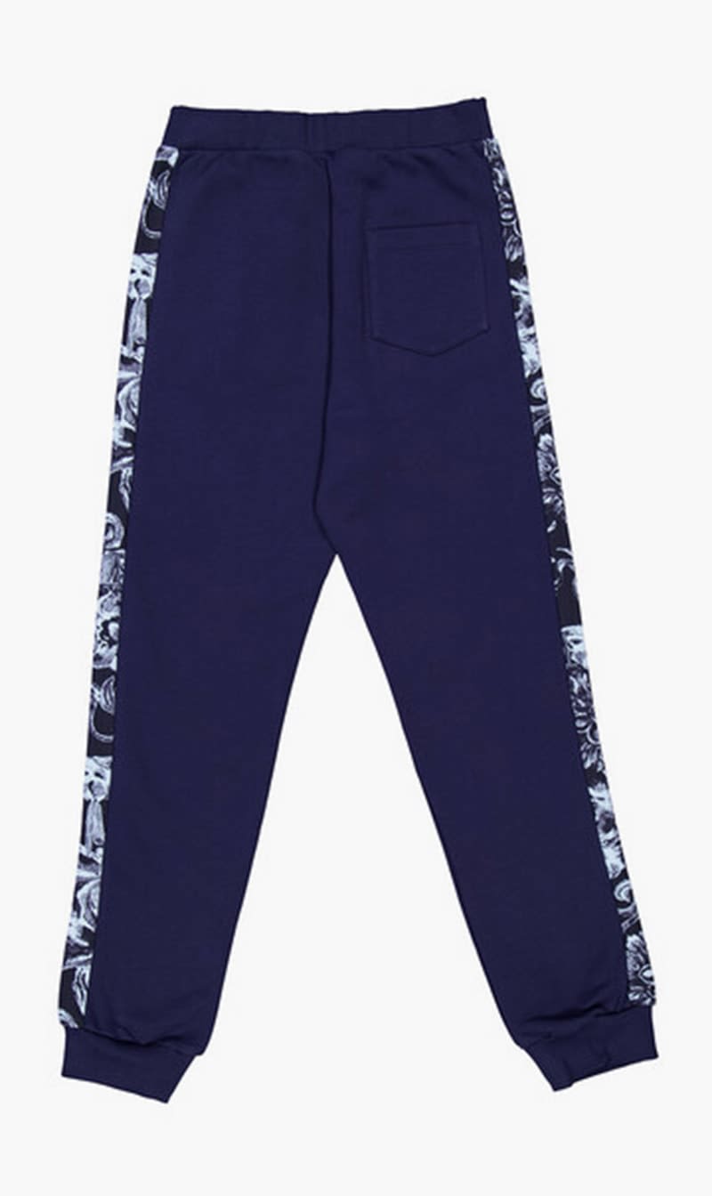 

Versace Blue Barocco Printed Jersey Sweatpants for Boys | The Deal Outlet