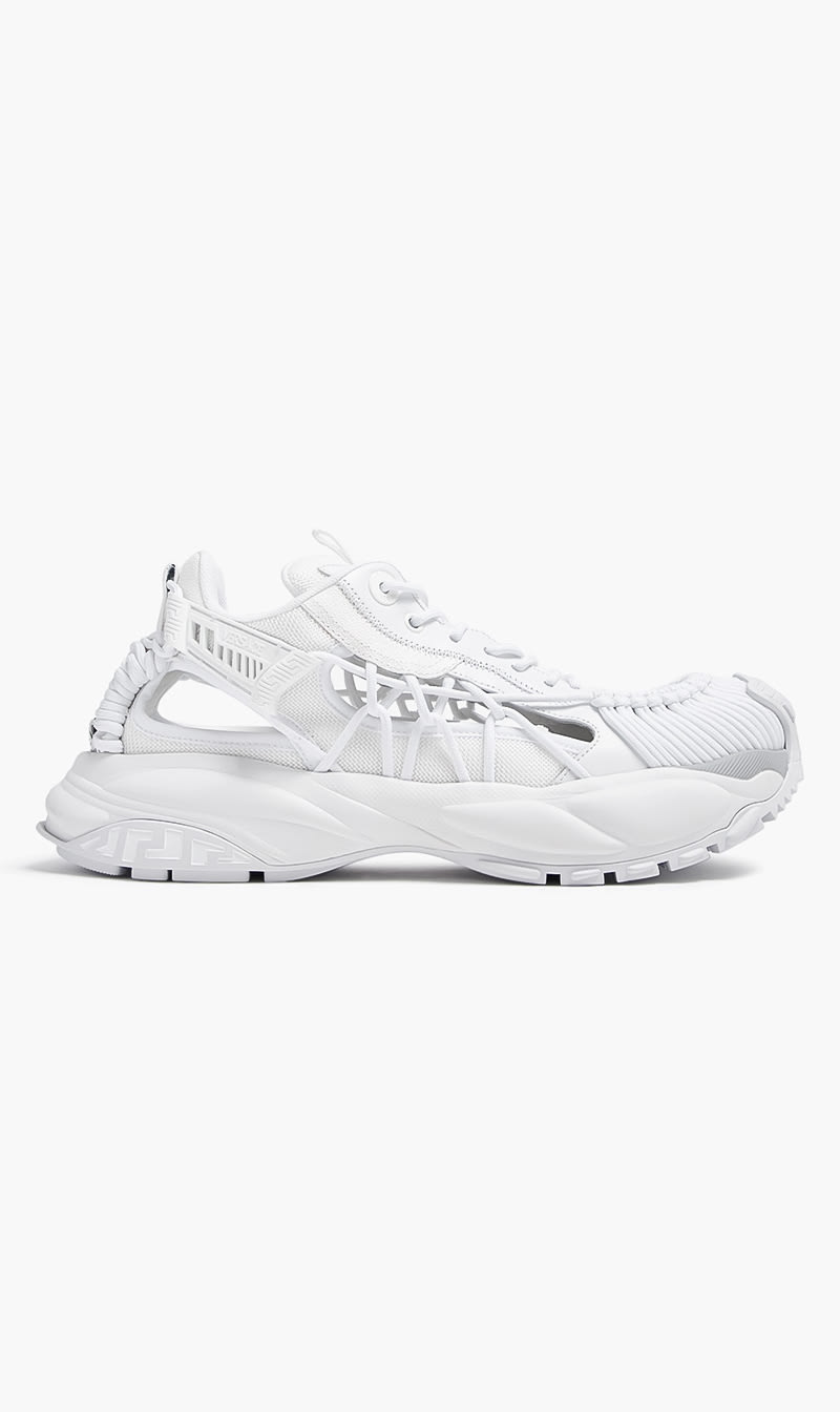 

Versace White Low Top Calf Leather for Women | The Deal Outlet