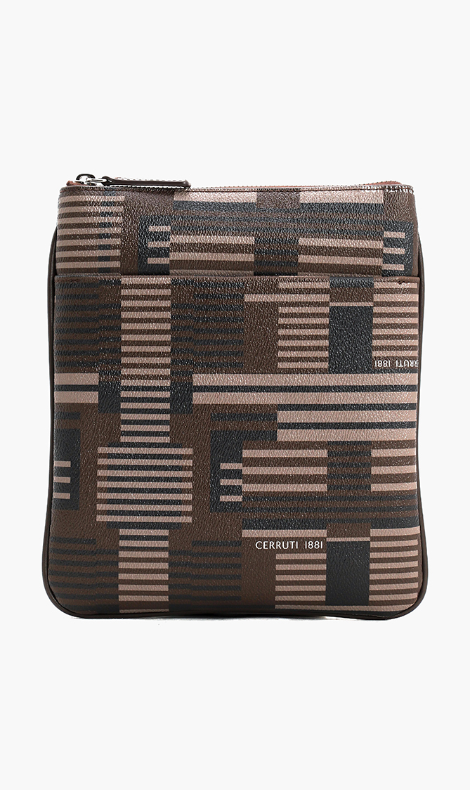 

Cerruti Christopher Printed Leather Crossbody