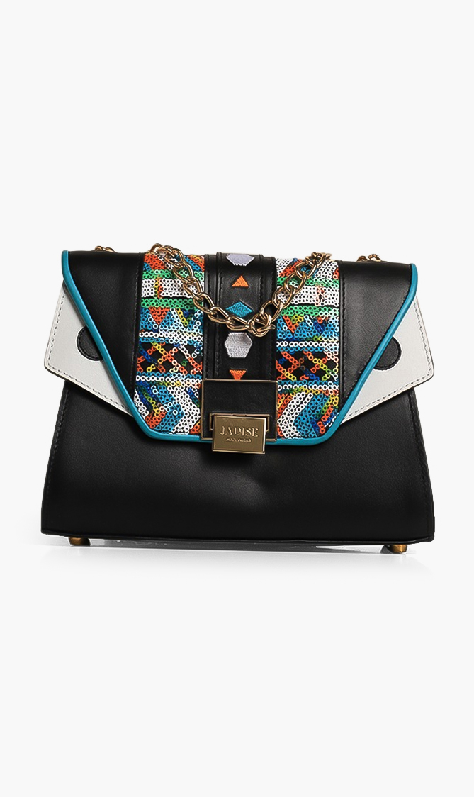 Jadise Sequins Embellished Sling Bag