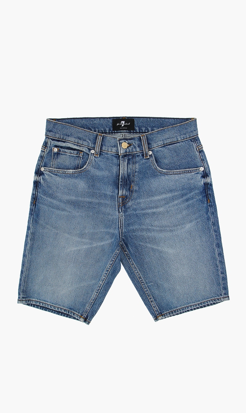 

Regular Fit Denim Shorts, Blue