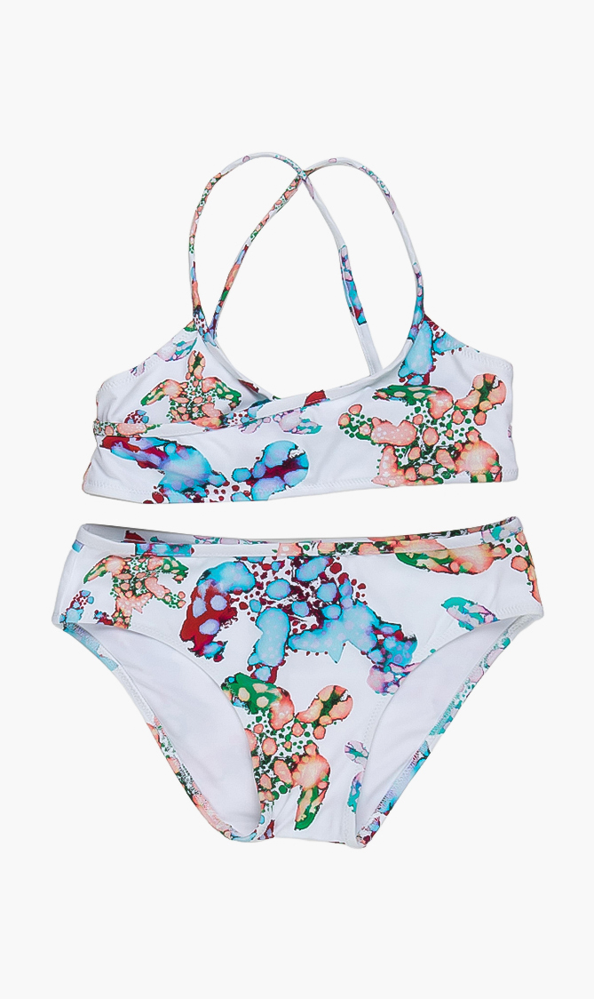 

Gigi Printed Two Pieces Swimsuit