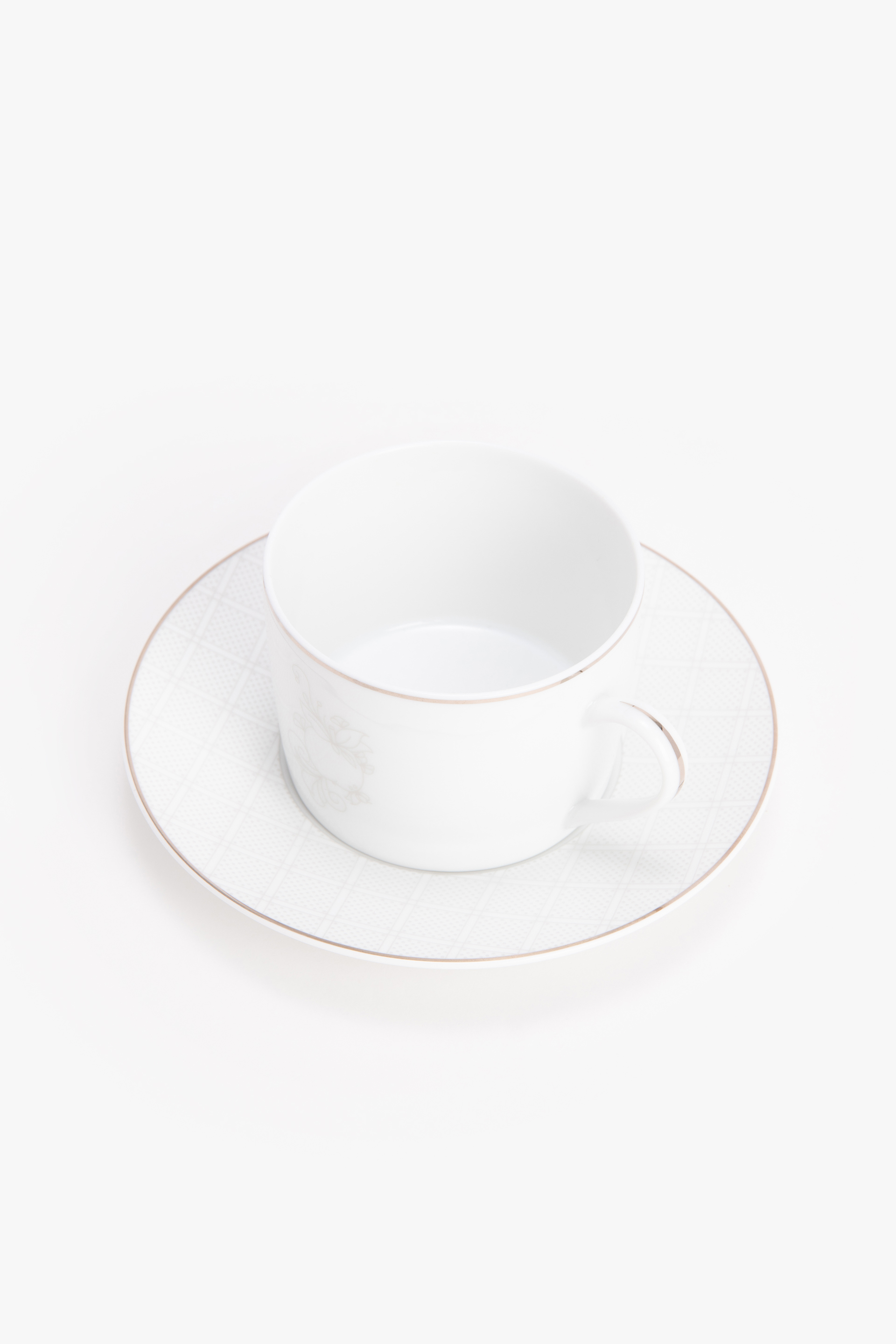 

Christofle Porcelain Tea Cup And Saucer