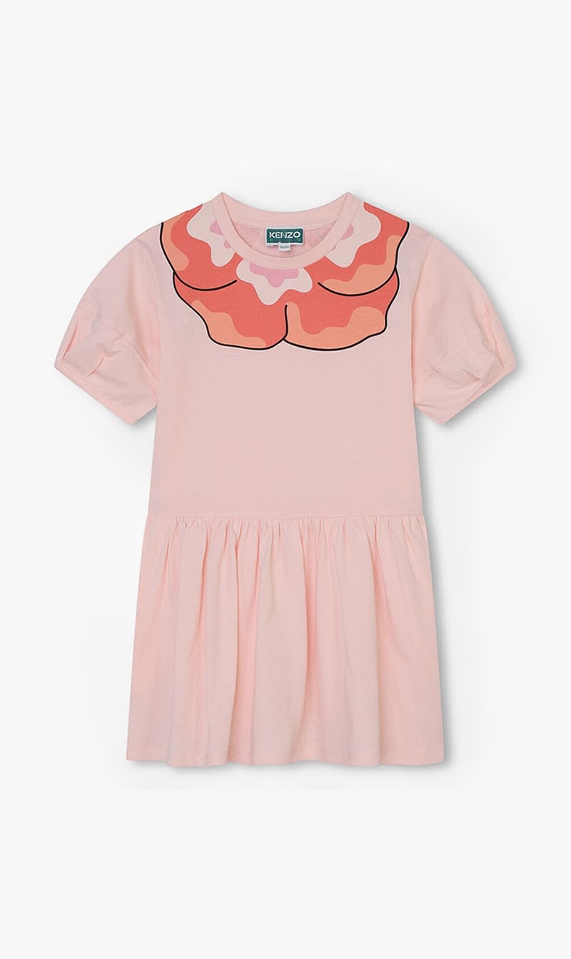 

Kenzo Pink Dress for Girls | The Deal Outlet