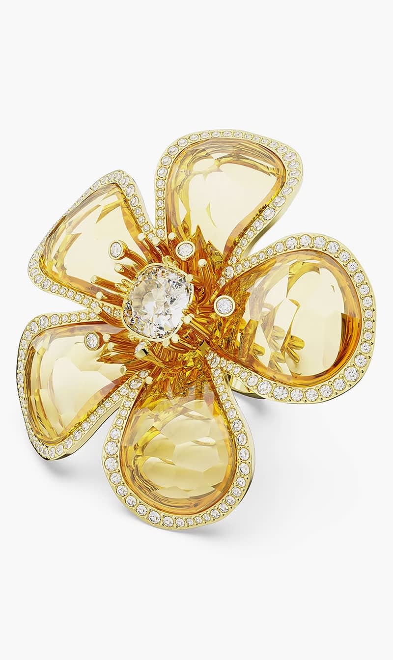 

Swarovski Others Sjc Florere Ring L Yel/gos 60 Mm for Women | The Deal Outlet