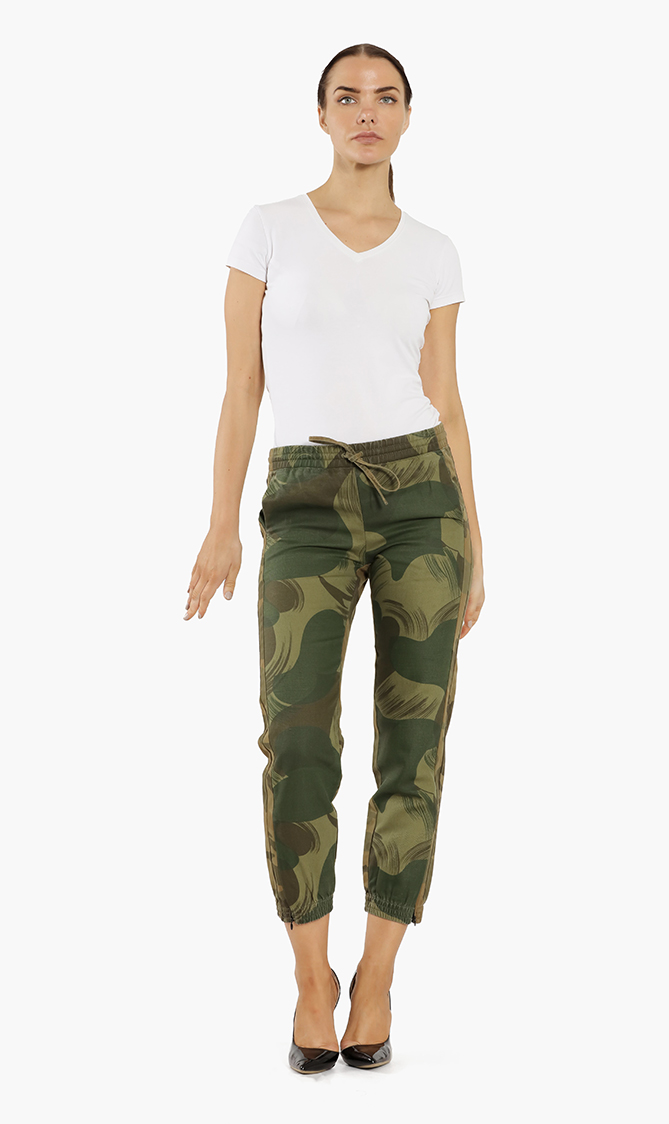 

Parona Camou Jogger Pants, Green