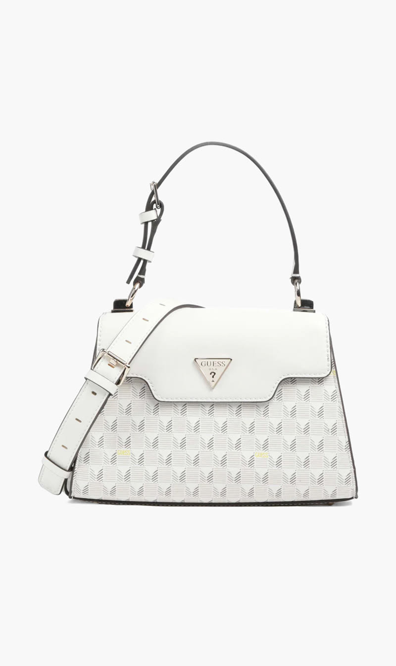 

Guess Grey G Wave Top Handle Flap Bhg for Women
