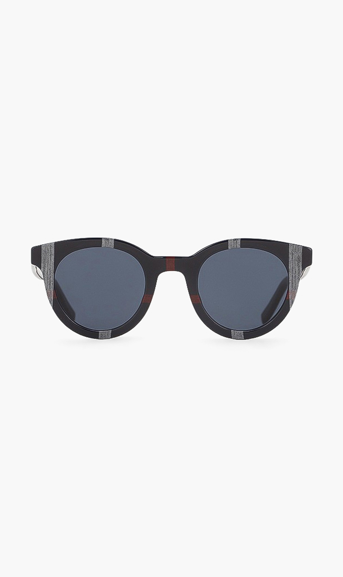 

Dior Black Tie Round Sunglasses